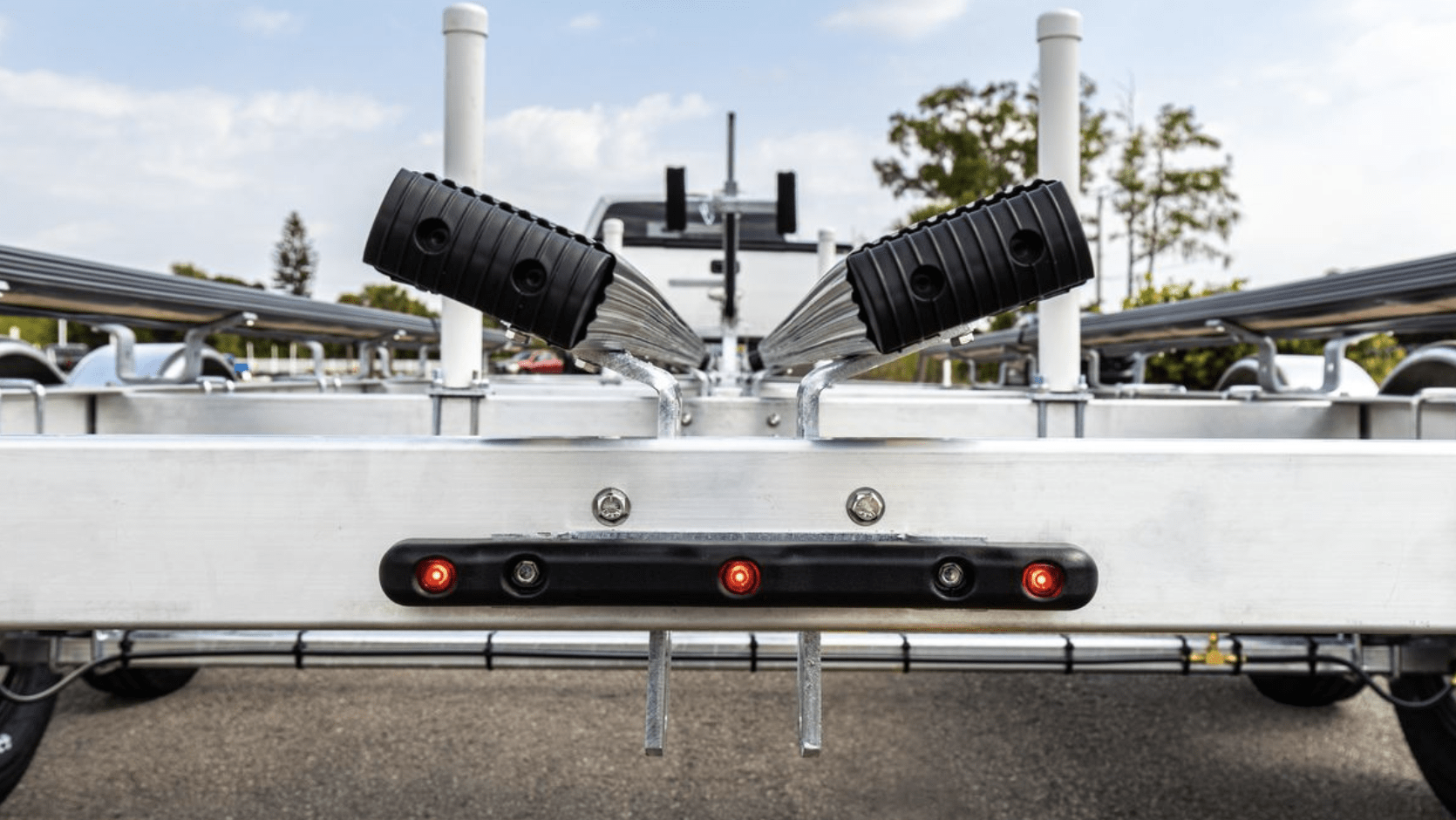 LED Button Rear Bar Light